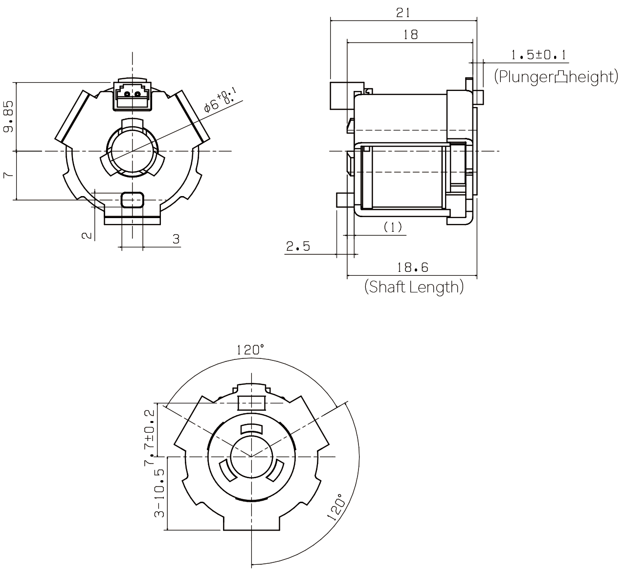 Structure & external form dimensions MPC